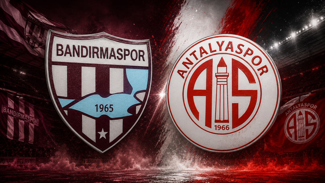 TFF 1. Lig’inde Hafta İçi Mesaisinde Bandırmaspor’un Konuğu Antalyaspor – İddaa Tahmini