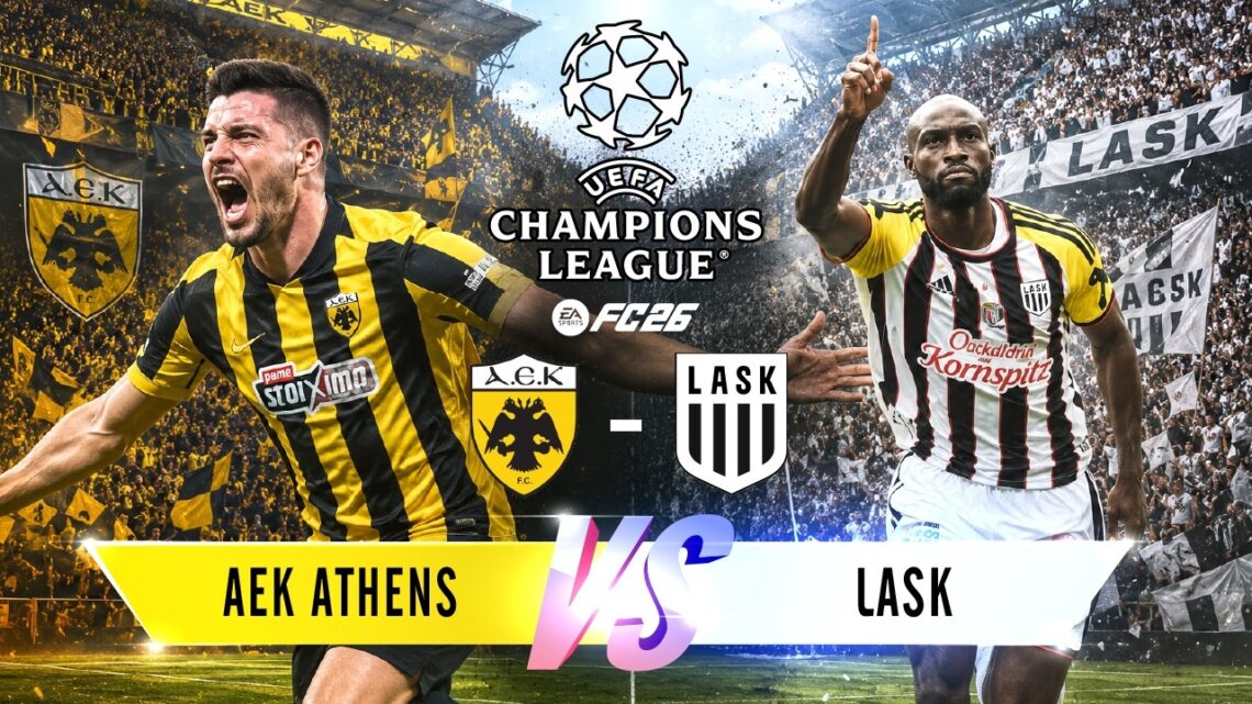 AEK Atina, Şampiyonlar Lig’ine İlk Kez Katılan LASK Linz Karşısında 3 Puan Arayacak – İddaa Tahmini
