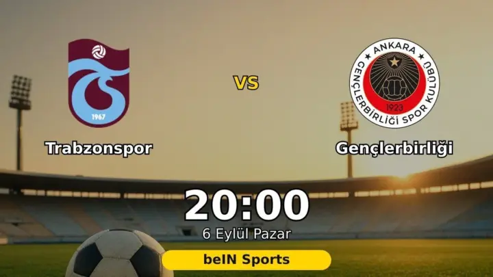 Süper Lig’e İyi Başlayamayan Trabzonspor, Suyun Akışını Değiştirmek İstiyor: Rakip Gençlerbirliği – İddaa Tahmini